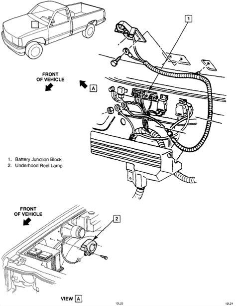 94 chevy junction box|Juction Box on a 94 silverado .